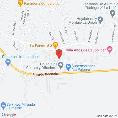 Servicio de Alta Resolución SAR La Unión map