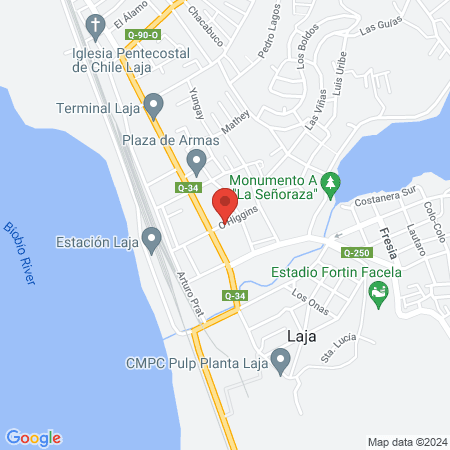 Agroveterinaria ohiggins map