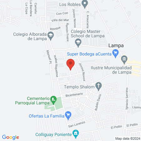 COSAM Lampa-Batuco map