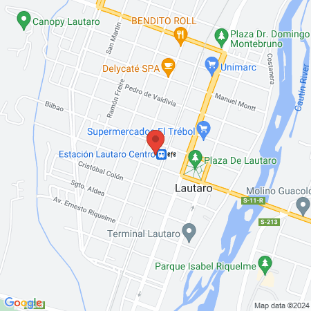 Clínica Dental Lautaro map