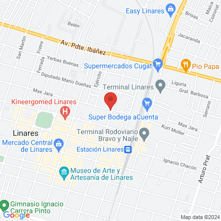 Odontología Paula Anabalón map