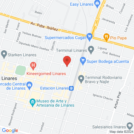 Clínica dental Linares map