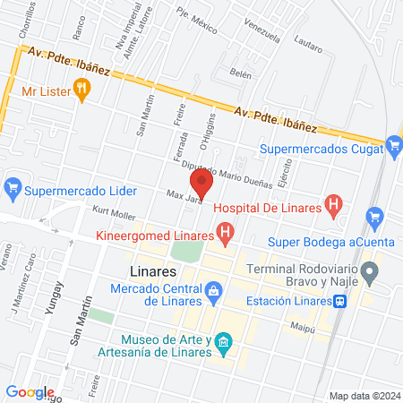 Centro Medico Vitades map