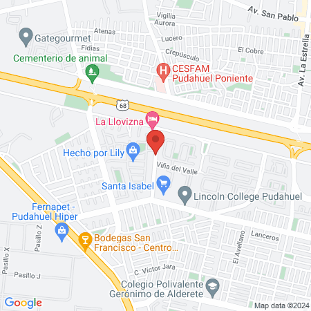 Ana Burbano Spa map
