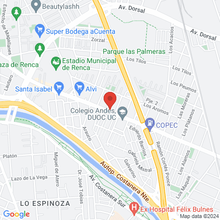 Clínica Dental Modent map