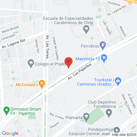 Cesfam de Carabineros de Chile map