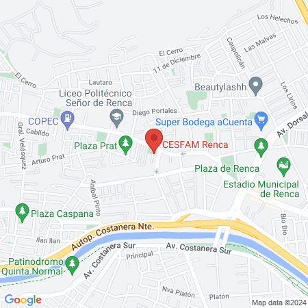 CESFAM Renca map
