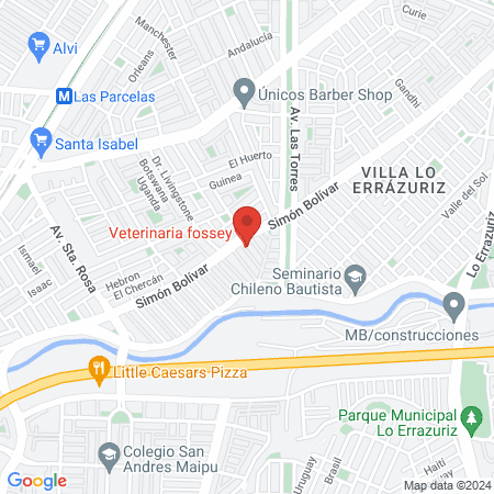 Veterinaria fossey map