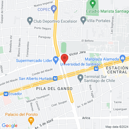 Hospital Veterinario Trinidad map