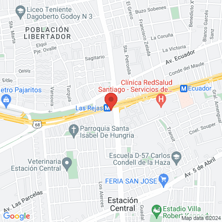 Centro Medico Dental Clinica Las Rejas map