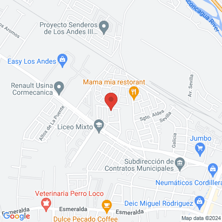 Oz one Peluquería map