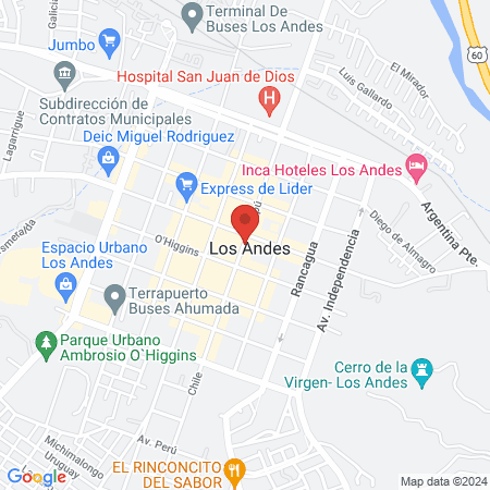Clinica Odi Odontologia Integral Limitada map