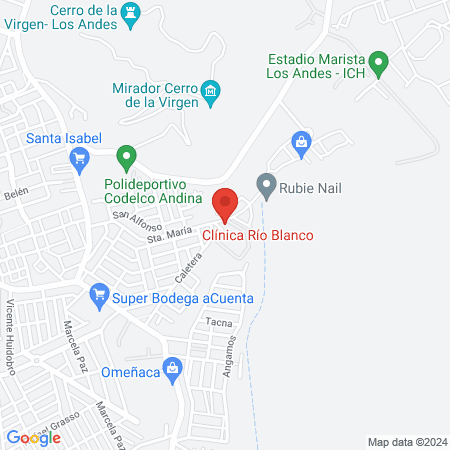 Clínica Río Blanco map