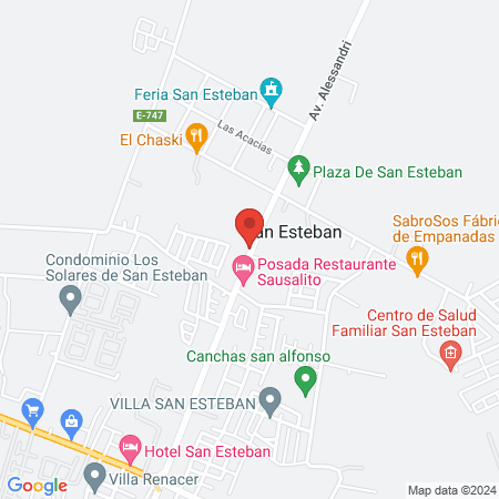 No es el Hospital San Antonio de Putaendo map