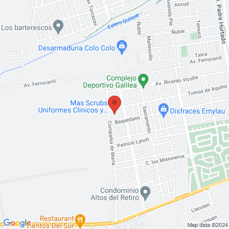 Peluquería Orietta map