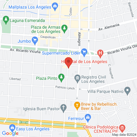 Clínica Santa Marta map