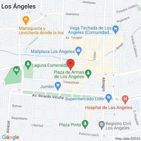 Complex Dr. Victor Rios Ruiz Asistencial map