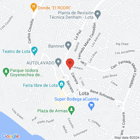 CENTRO MEDICO LOS CARRERA map