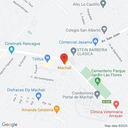 Spartan Barber Co. map