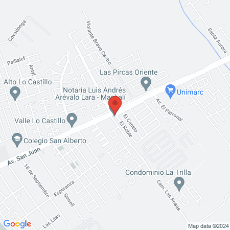 CENTRO ALTO MACHALÍ map