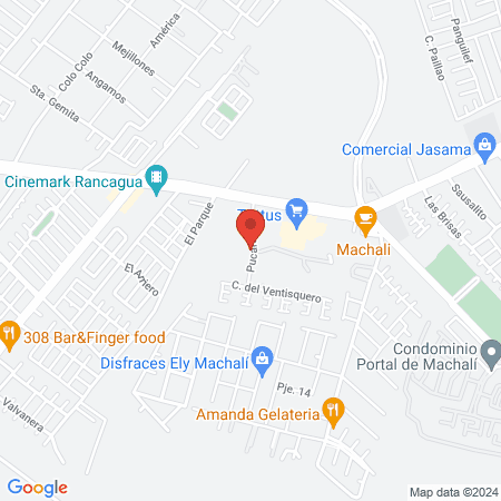 RehabSport Rancagua map