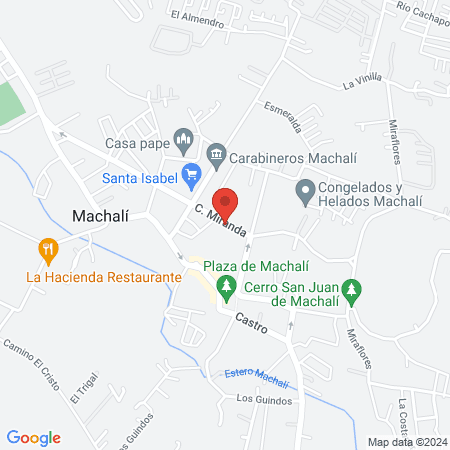 Corporación Iglesia Evangélica Vitacura map