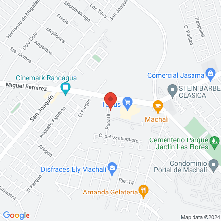 Pet Happy Machalí map