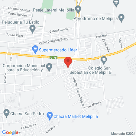 Salón Bella’s map