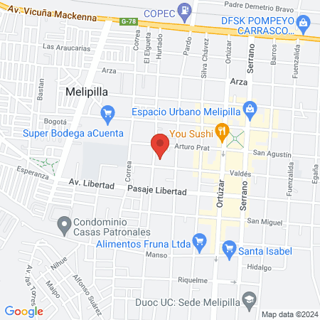 ANDREA COSME LASH map