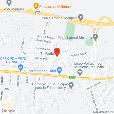 Peluqueria Tu Estilo map