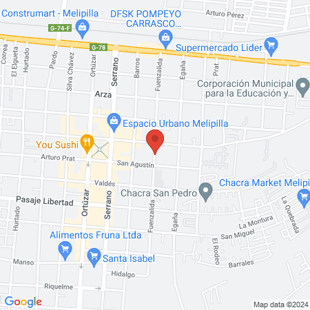 Mi Spa Makarena Torres map