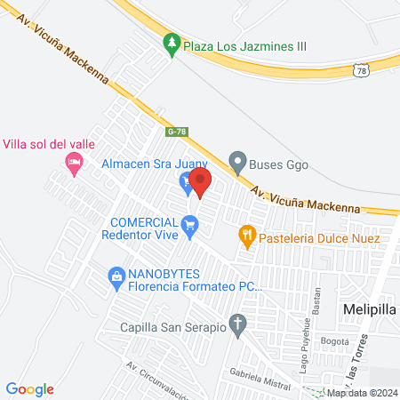 Centro Comunitario de Salud Familiar Obispo Pablo Lizama map