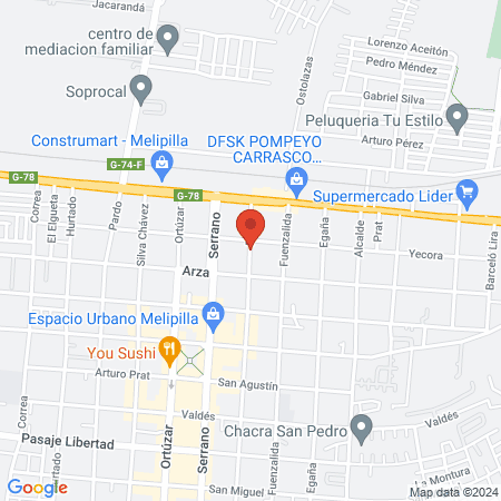 Policlinico Dr. Victor Manso Regalado map