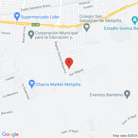 Centro De Reiki Y Reflexología Podal map