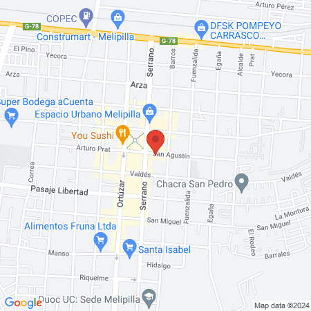 Centro Médico San Agustín map