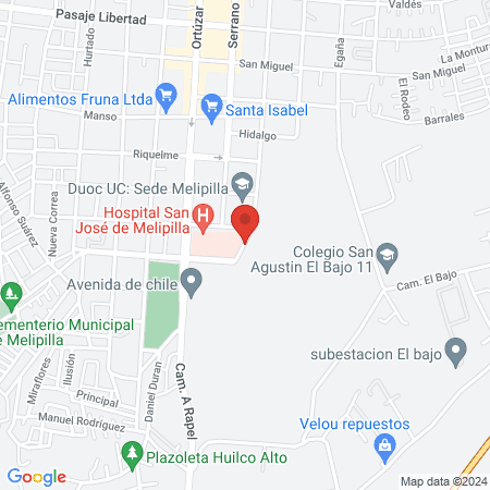 Codigo azul ambulancias map