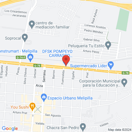 Clínica Dental Melipilla | Clínica Everest map