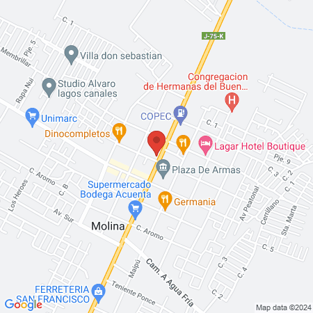 La niña de las uñas map