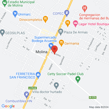 Salas Centro de Podología Clínica map