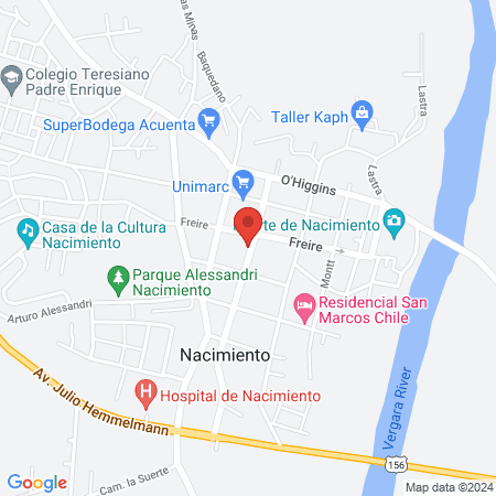 Centro Médico Nacimiento map