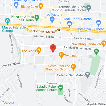 TATUAJES OSORNO EXPANSIÓN map