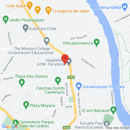 Peluquería Carolook map