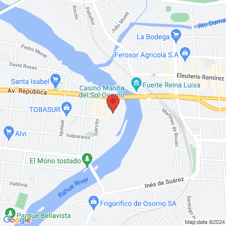 Sportlife Osorno map