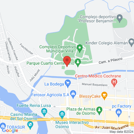 Osorno Lawn Tenis Club map