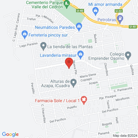 Liga Internacional LPF map