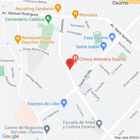 Centro Clinico Oftalsur Limitada map