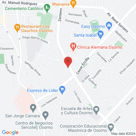 Centro Medico Veterinario San Francisco map