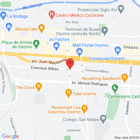 Clínica Dental StarrDent map