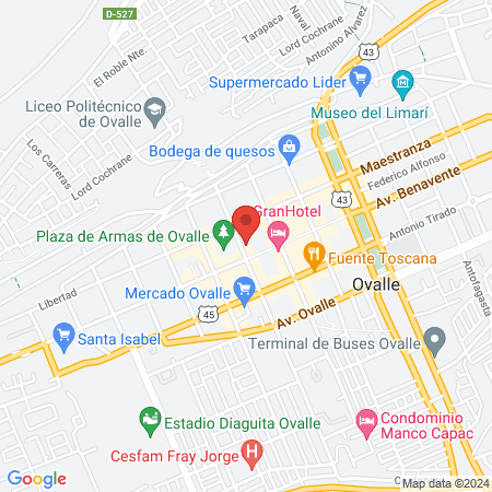 Los Algarrobos Clínica Dental map