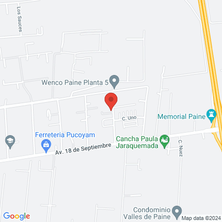 Cristian Rodrigo Gonzalez Galaz map